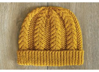 Rusk Beanie Free Knitting Pattern