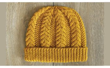 Rusk Beanie Free Knitting Pattern