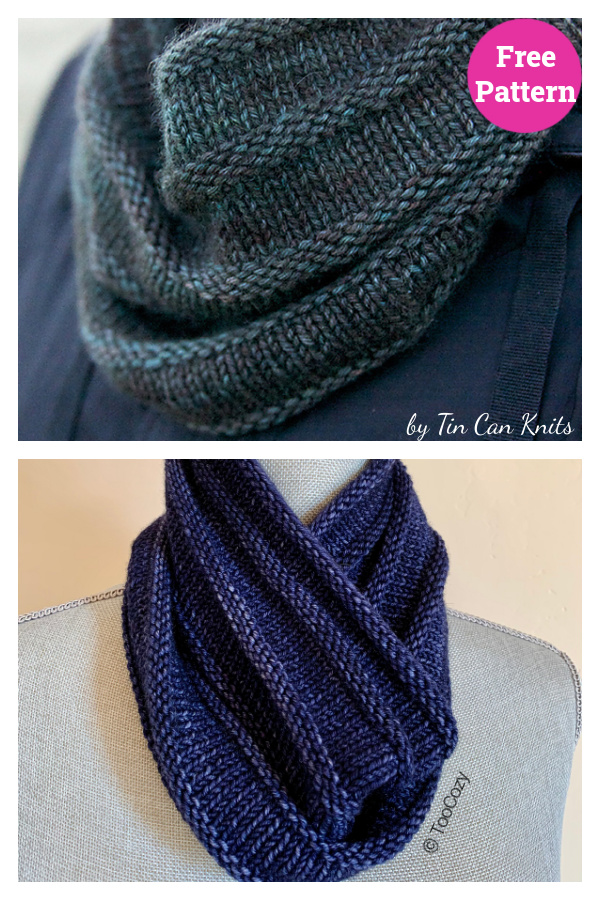 Simple Yet Effective Cowl Free Knitting Pattern