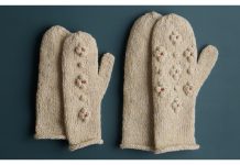 Snowberry Mittens Free Knitting Pattern Snowberry Mittens Free Knitting Pattern