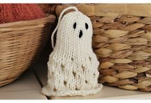 Spooky Ghost Free Knitting Pattern