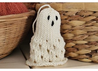 Spooky Ghost Free Knitting Pattern