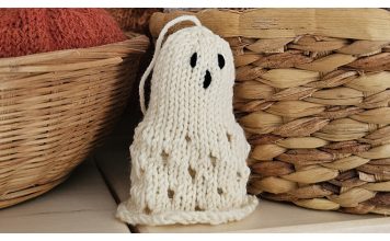 Spooky Ghost Free Knitting Pattern