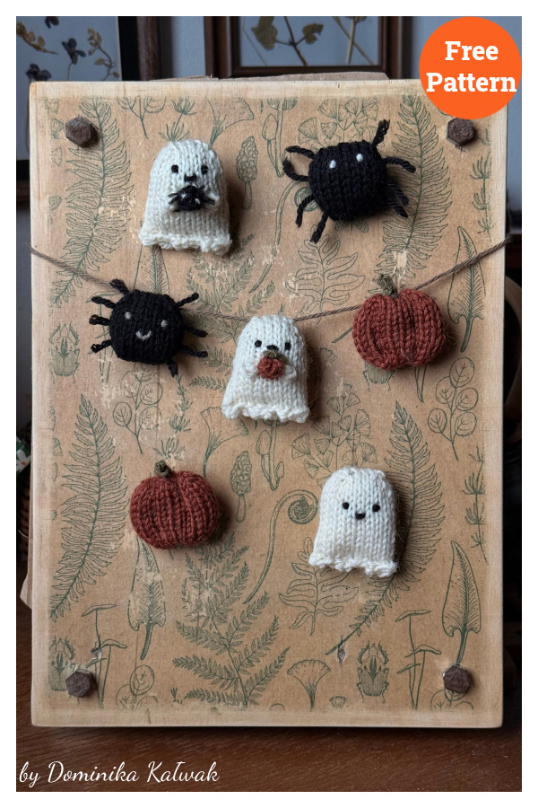 Spooky Halloween Pack Free Knitting Pattern