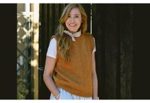 Tenna Rustic Vest Free Knitting Pattern