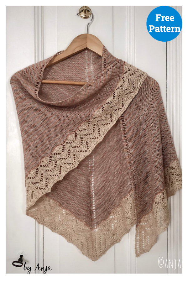 Vintage Lace Shawl Free Knitting Pattern
