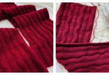 Wandering Waves Scarf Knitting Pattern Wandering Waves Scarf Knitting Pattern