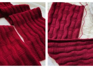 Wandering Waves Scarf Knitting Pattern