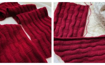 Wandering Waves Scarf Knitting Pattern Wandering Waves Scarf Knitting Pattern